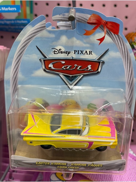 Other - Cars Easter Ramone Toy Car - Yellow & Pink